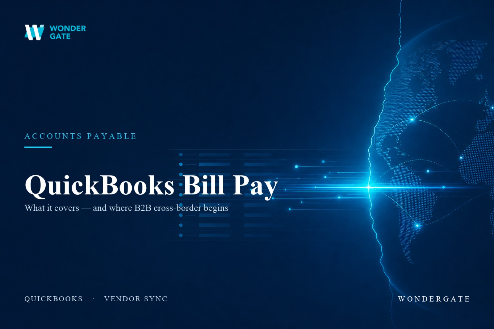 QuickBooks Bill Pay & B2B Payments Integration